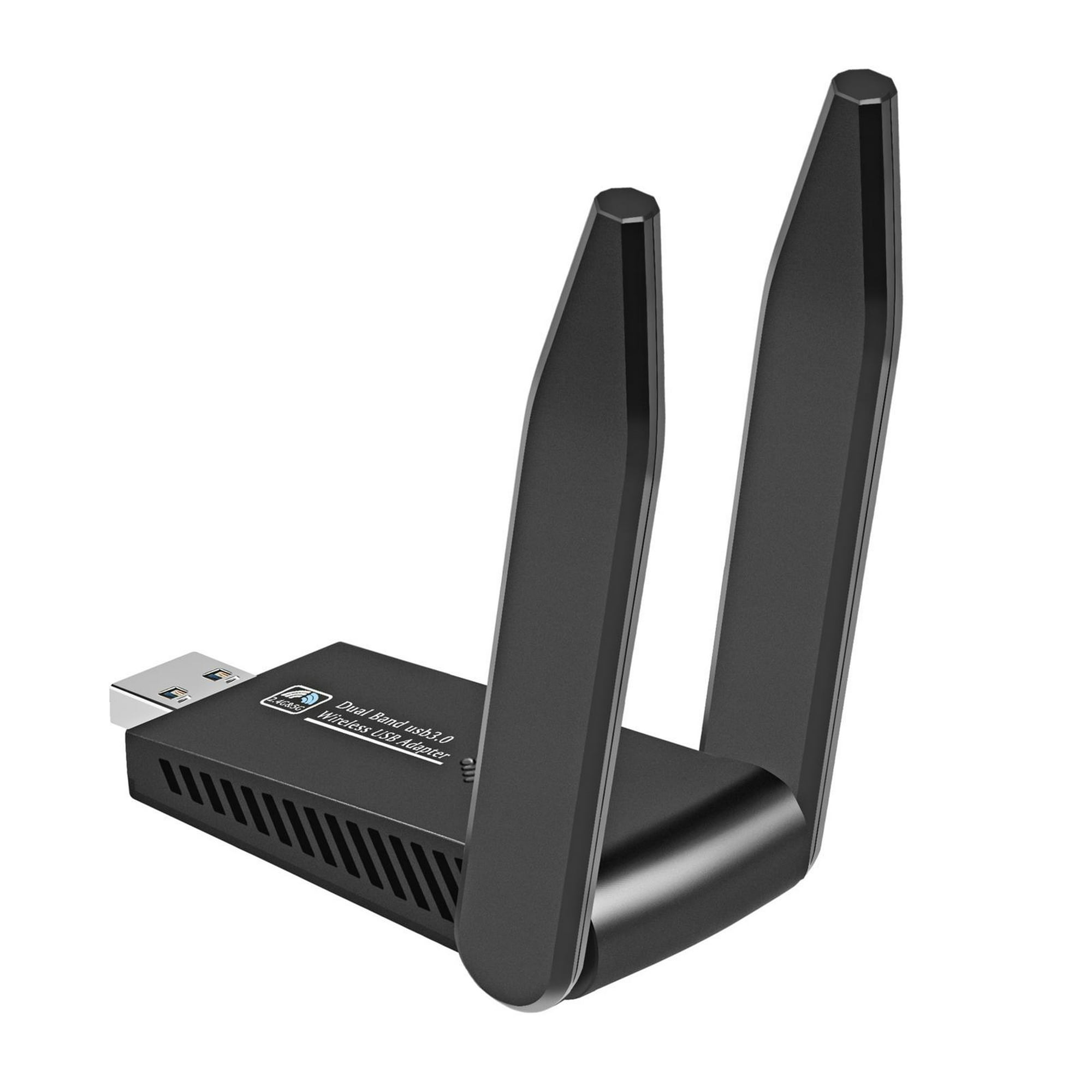 Adaptador Wifi Para Pc, Dongle Wifi De Red Inalambrica Usb 3.0 De 1200 Mbps  Con
