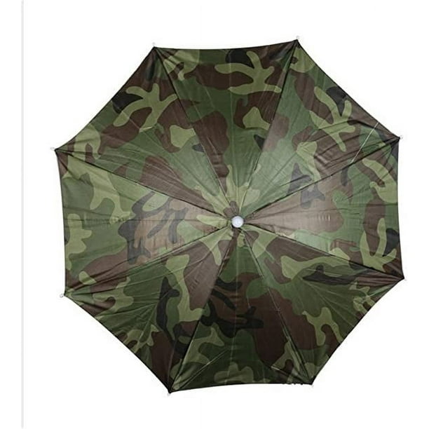 Nuevo sombrero paraguas multicolor Brolly para golf pesca caza gorra