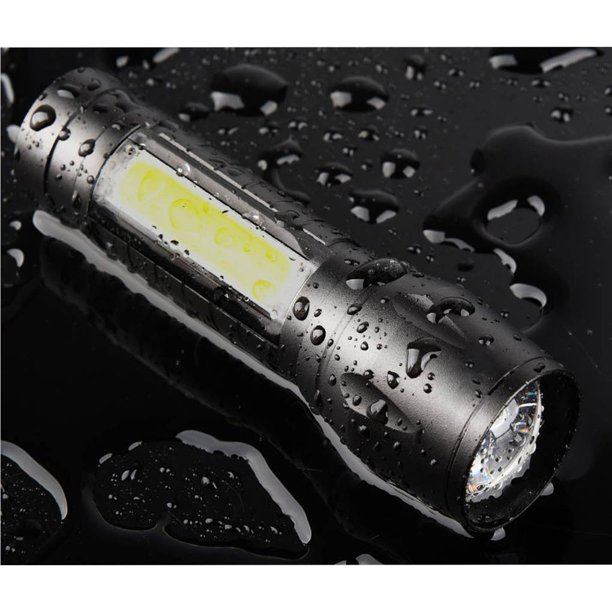 Linterna Tactica Lámpara Led Impermeable Recargable Antorcha - Disparo