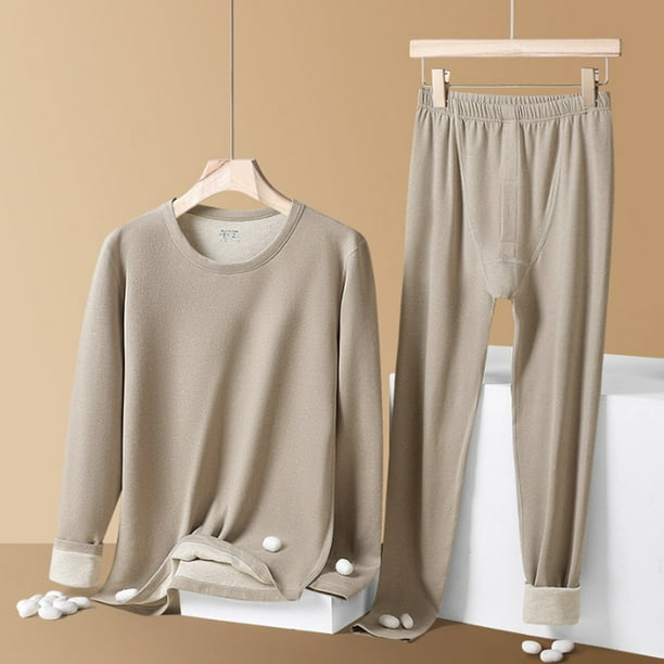 Conjunto De Ropa Interior Térmica Para Hombre, Adecuado Para Clima Frío Y  Como Pijama De Invierno, Moda de Mujer