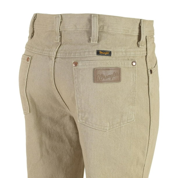 Jeans Vaquero Wrangler Hombre Slim Fit - H936Tan beige 30x30