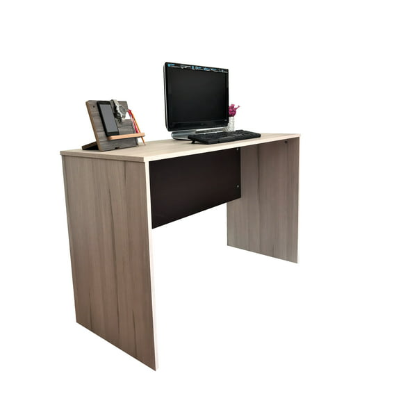 escritorio moderno sencillo con pasa cables decomobil escritorio moderno sencillo con pasa cables
