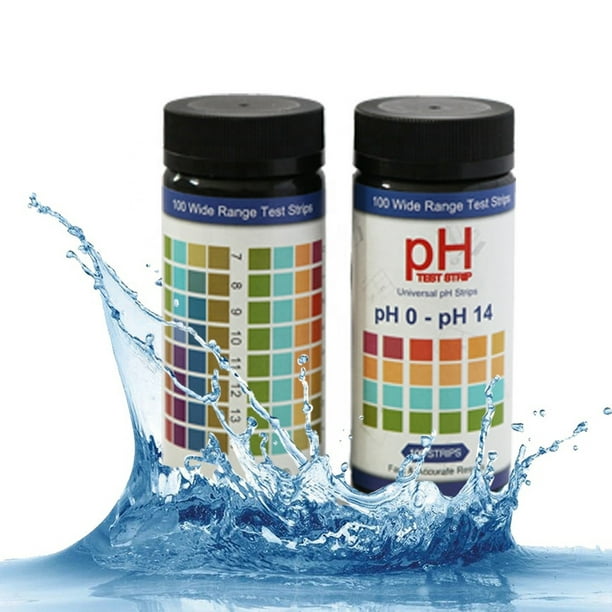 Tira Papel Ph Medir Agua Suelo Reactiva Ph 1-14 Lab 80tira - $ 30
