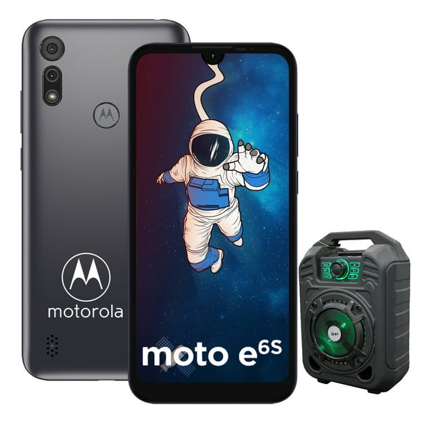 Smartphone Moto E6i Gris 32gb RAM2gb Desbloqueado Motorola Desbloqueado