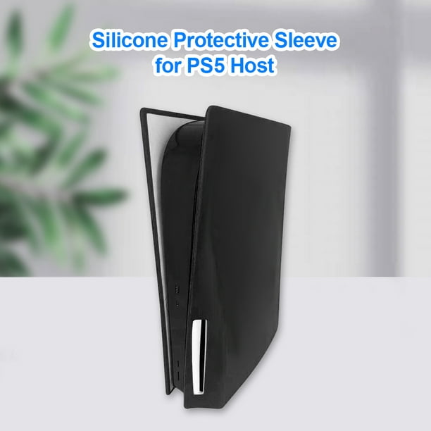 Funda de silicona a prueba de polvo para consola de juegos para Sony PS5  carcasa antiarañazos JShteea