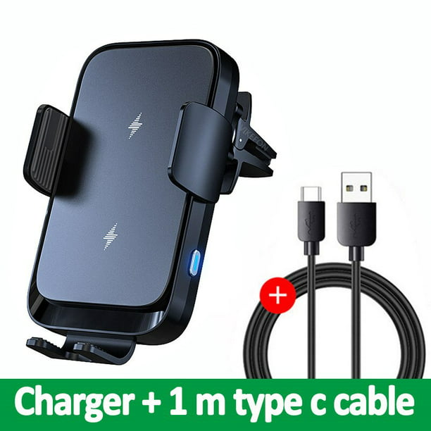 Cargador Inalámbrico 15 W USB-C De Carga Rápida Compatible Con iPhone  14/13/12