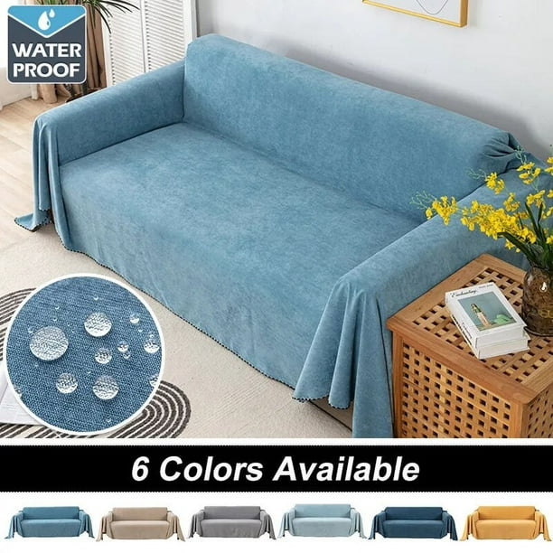  Manta para sofá, funda antideslizante para muebles, manta  grande para sofá, cama, silla, sillón (gris, 70.9 x 51.2 in) : Hogar y  Cocina
