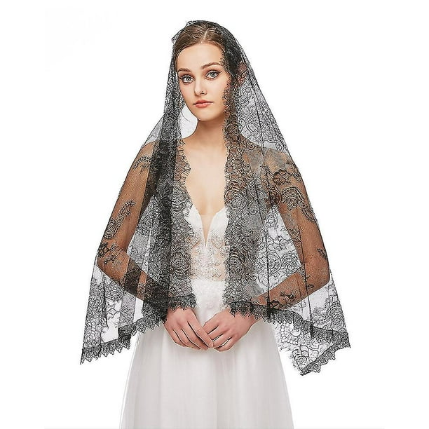 Mantilla de Velo de Iglesia Blanca