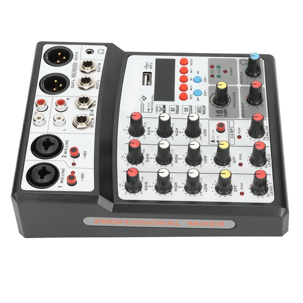 bmg 04d usb profesional disco de música dj mezclador audio sonido