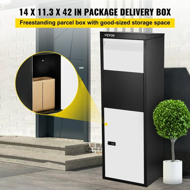 Correo grande Buzón exterior Metal Portaventador Caja de correo - China  Caja de entrega de paquetes, Caja de paquetes