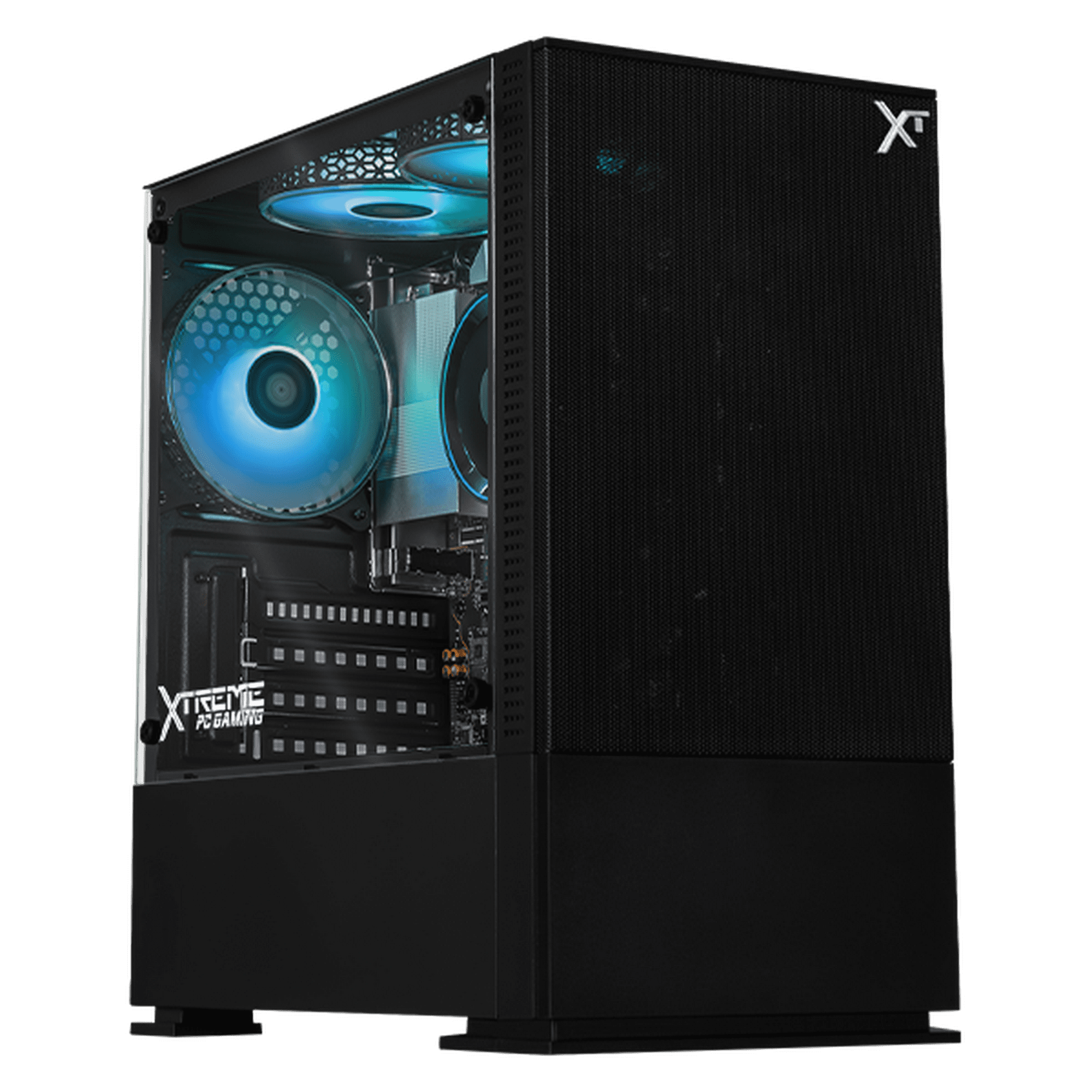 Computadora escritorio xtreme pc gaming intel core ultra 5 225 16gb ddr5 ssd 1tb wifi bt black juegos casuales, trabajo y estudio