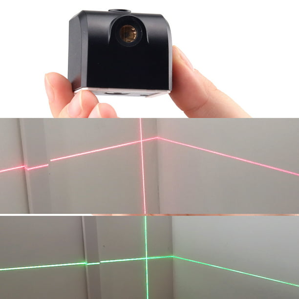 Nivel láser autonivelante portátil línea cruzada pantalla LED rayo láser de  Ehuebsd 360 grados ángulo recto herramienta de nivel preciso