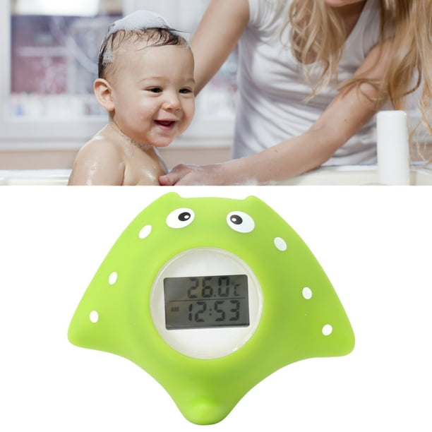 Termómetro de baño para bebés, Termómetro de baño para bebés Alarma  Termómetro de temperatura del agua del baño Termómetro de bañera para bebés