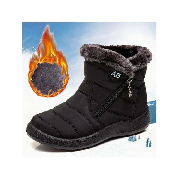 Zapatillas mujer botines de invierno impermeables para mujer GENERICO