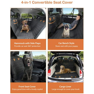 Funda de asiento de coche para perros, protector de asiento trasero de tela  de buey 600d y protector YONGSHENG