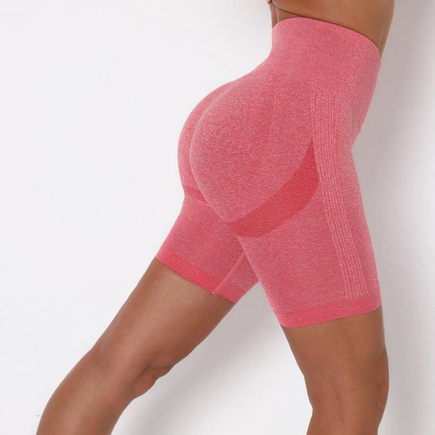 Gibobby Leggings cortos deportivos mujer para yoga Mallas sin costuras para  mujer, mallas para el trasero, pantalones cortos de Yoga para