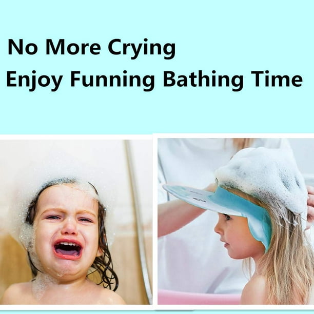 Sombrero de baño de bebé para niños Visera de baño Sombrero de baño  ajustable para niños pequeños Go Zhivalor WMZY-829-1