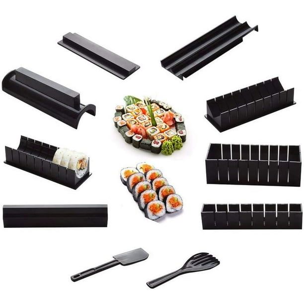 Kit para hacer sushi, 10 piezas, juego de sushi de bricolaje