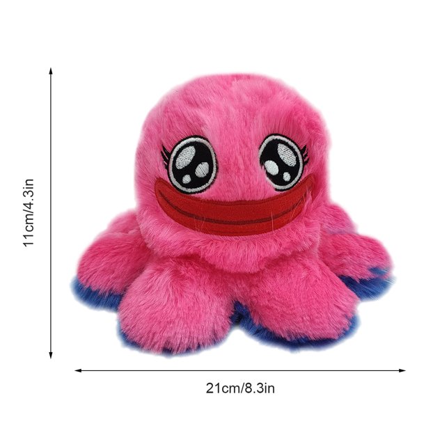 Pulpo Y Animales Reversibles 21Cm