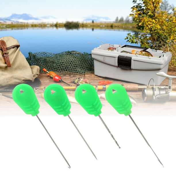 Bait Drill Hook Needle Fishing Bait Rig Tool 8pcs Carp Fishing Bait Rig Tool  for Carp Fishing Accessories Replacement for Line Drill Tackle Rigging Tool  ANGGREK Otros