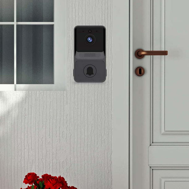 Timbres de puerta de video inalámbrico inteligente Wi-Fi timbre de puerta  de teléfono de seguridad anillo de puerta intercomunicador cámara de audio
