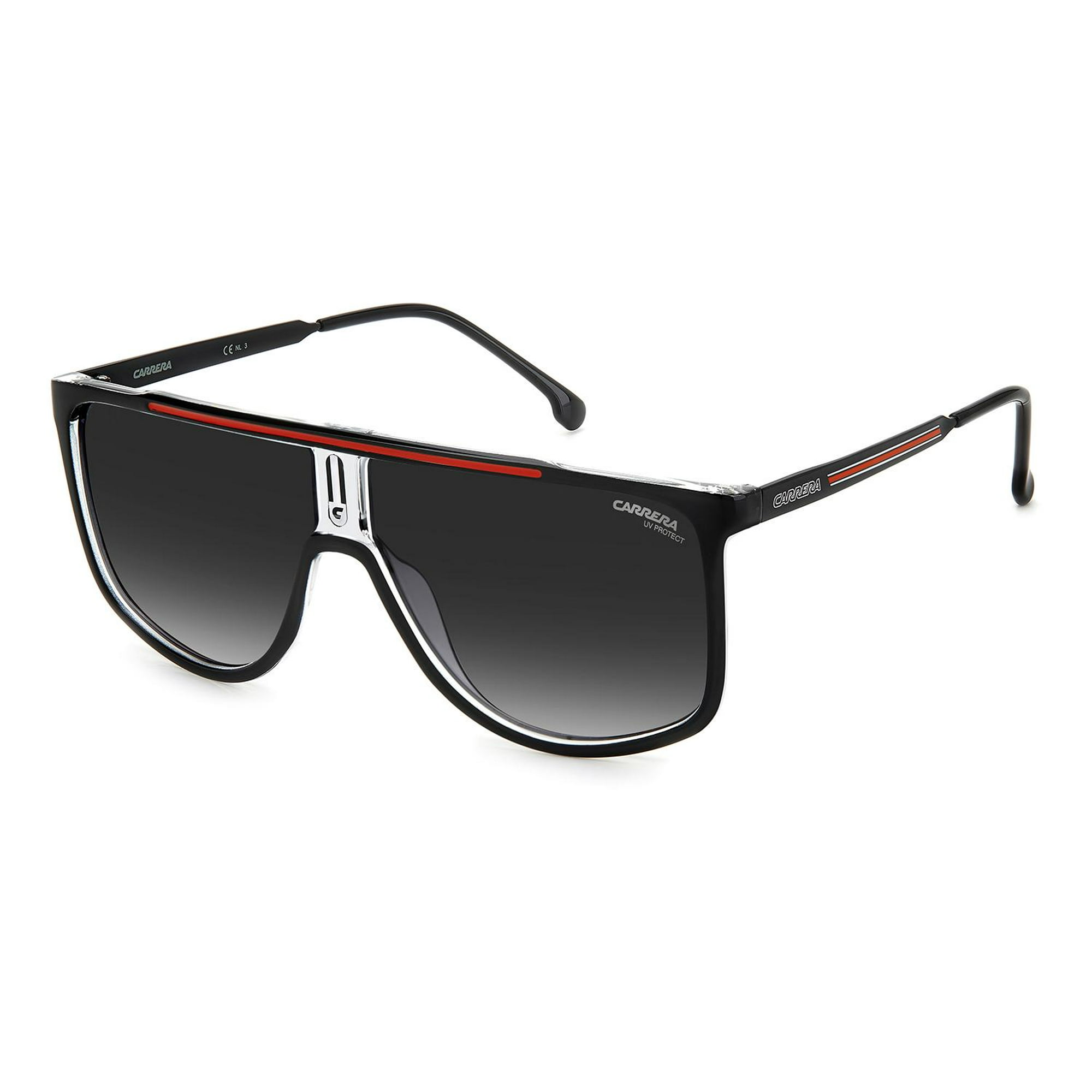 Lentes de Sol Carrera Hombre 205783OIT649O Negro-Rojo