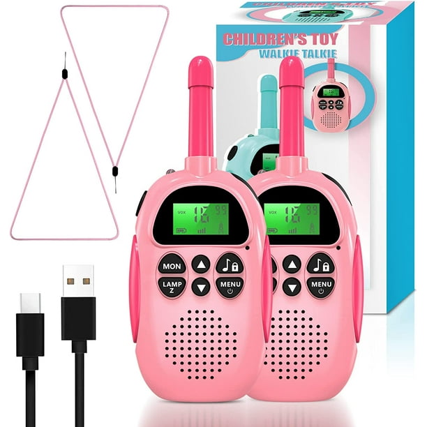 Walkie Talkie Para Ninos Recargable