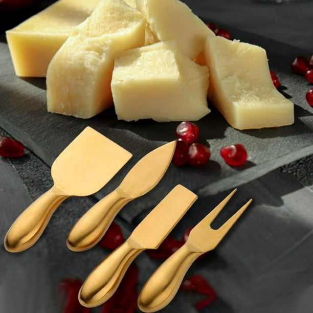 Comprar Cuchillos de acero inoxidable para queso, rebanador de queso con  mango de madera de bambú, 1 ud.