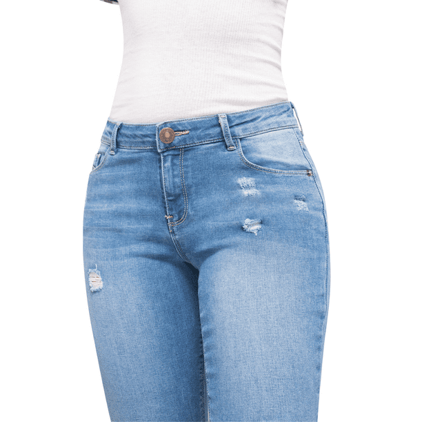 Jeans Seven pantalón 4111HIEL cintura alta mujer pushup mujer
