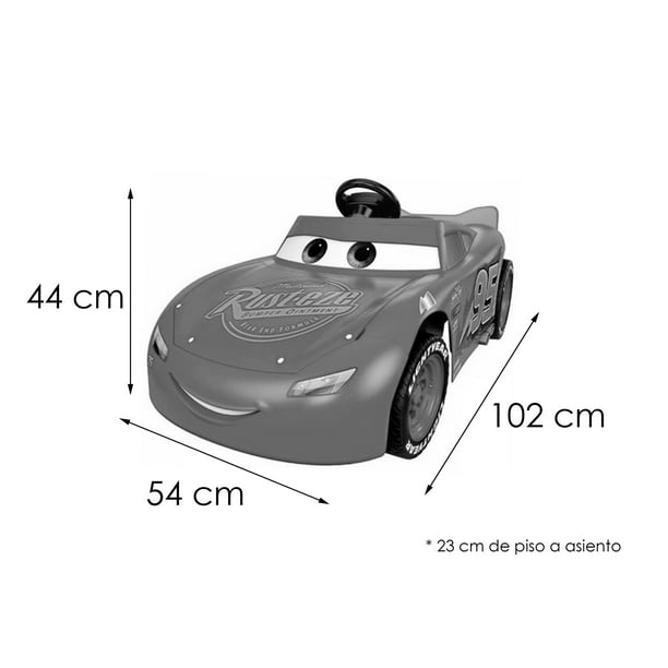 Coche Eléctrico Cars Rayo McQueen 6V