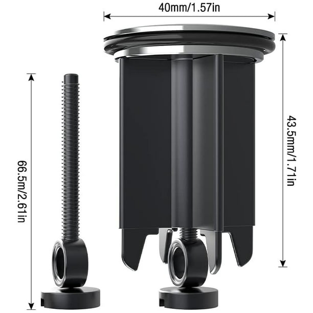 Danco 10749 Tapón desplegable de baño de diseño universal, para uso con  fregaderos de lavabo, plástico, bronce aceitado