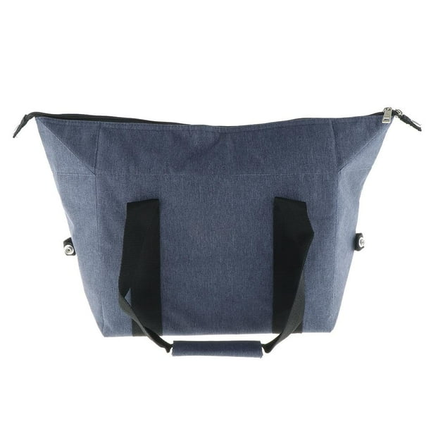 Bolsa térmica reutilizable aislada con bolsillos Bolsa de aislamiento para  viajes de trabajo Gris Zulema Bolso de almuerzo