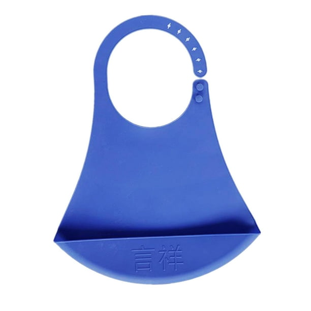 Babero silicona azul - Tribujito Tienda Online
