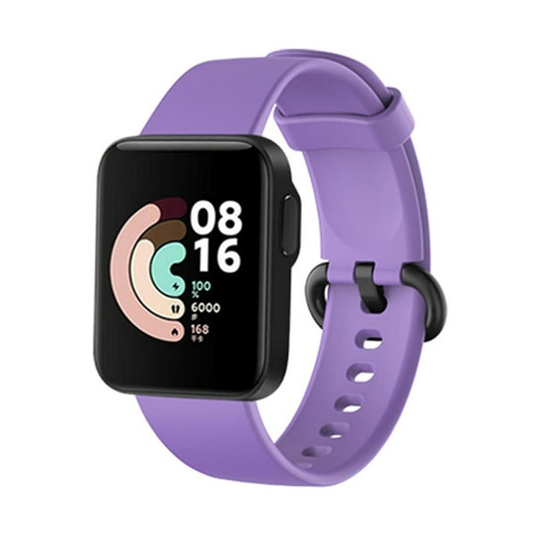 Correa de reloj Compatible con Xiaomi Mi Watch Lite para Redmi Watch Lite,  correa de silicona de repuesto para reloj inteligente