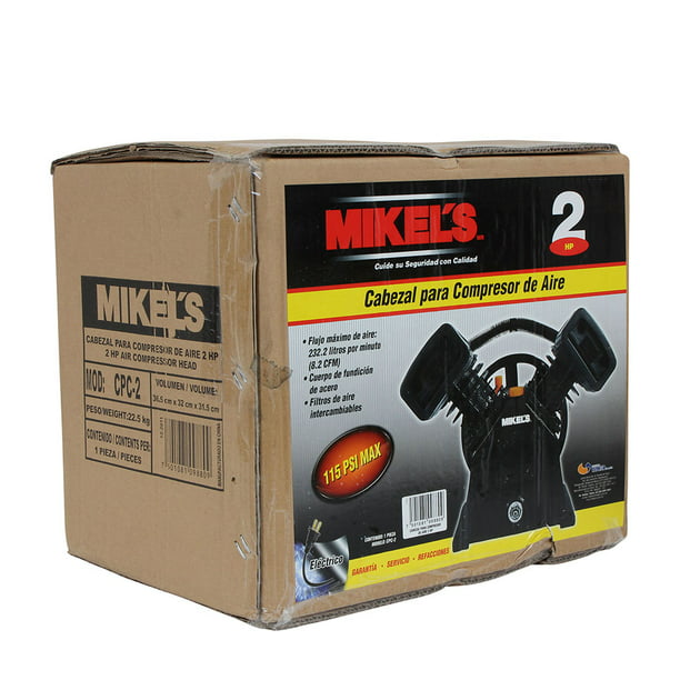 Compresor De Aire Mikels 3 Hp Con Banda De 60 L