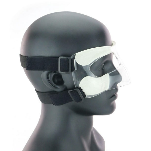 Protector facial deportivo, cubierta facial ajustable con acolchado, máscara  protectora de baloncesto para la cara y la nariz para mujeres, hombres,  DYNWAVEMX protector de nariz de baloncesto