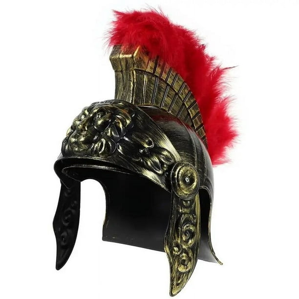 Casco de soldado romano antiguo, casco de guerrero, accesorios de disfraz  de carnaval, sombrero de disfraz para Navidad, decoración de fiesta de  Halloween
