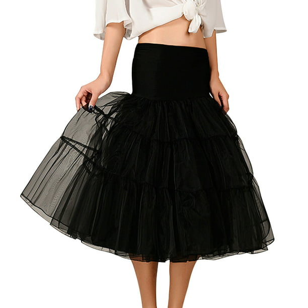 orden Supresión patrocinador Falda tutú para mujer, enaguas cortas Vintage de los años 50, falda de  Ballet de burbujas, tul, disf Vhermosa 223510-6 | Walmart en línea