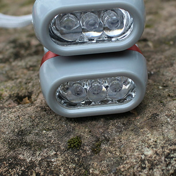 Luz de emergencia de mano Manivela de mano 3 LED de luz brillante  autoalimentada para acampar en casa Supervivencia de emergencia FLhrweasw  Nuevo