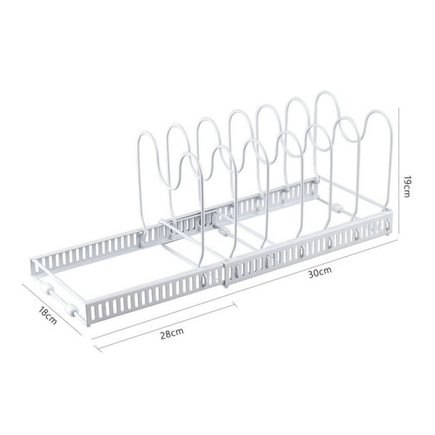 Soporte para Tapa , Organizador de Encimera, Tapas para Sartenes, Tapas para  , Organización de Utens Baoblaze tapa porta espátula