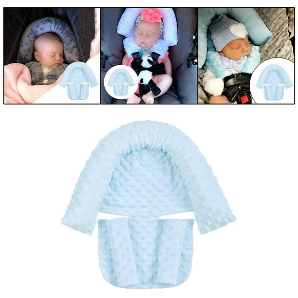 Almohada de apoyo para bebé recién do, forro de soporte para el cuello,  Negro Zulema Almohada de apoyo para niños