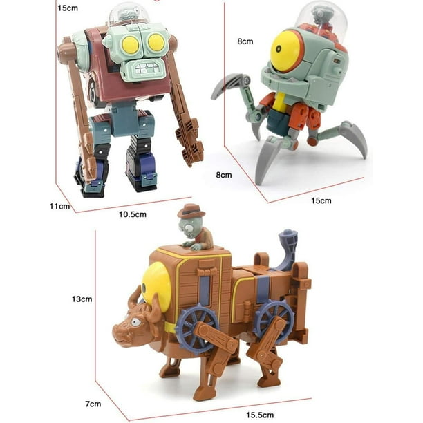 Zombies Bloques de Construcción Dr. Legión Personajes Gigantes Juguetes  Mecánicos Transformers Acción Puzzle Set Niños Puzzle Juguetes Niños y  Niñas Regalos Cumpleaños Fiesta de Navidad Xishao Juguetes