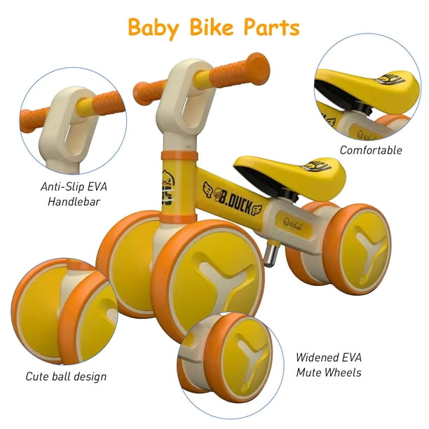 Bicicletas de equilibrio para bebés Juguetes para bebés para niños de 1 año  Niñas de 18 a 36 meses Niño