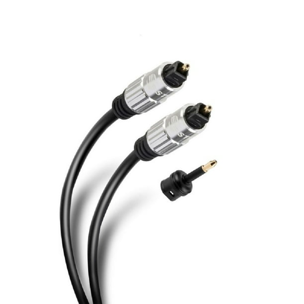 Cable Toslink Carcasa Fibra Óptica Audio Digital 2m Steren Steren 299-400