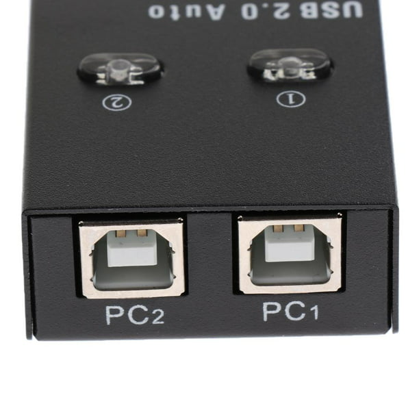eKL Selector de interruptor USB 3.0, 2 computadoras compartidas, 1