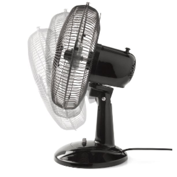 Ventilador de Mesa 30 cm-Negro-6 Hélices – MTM