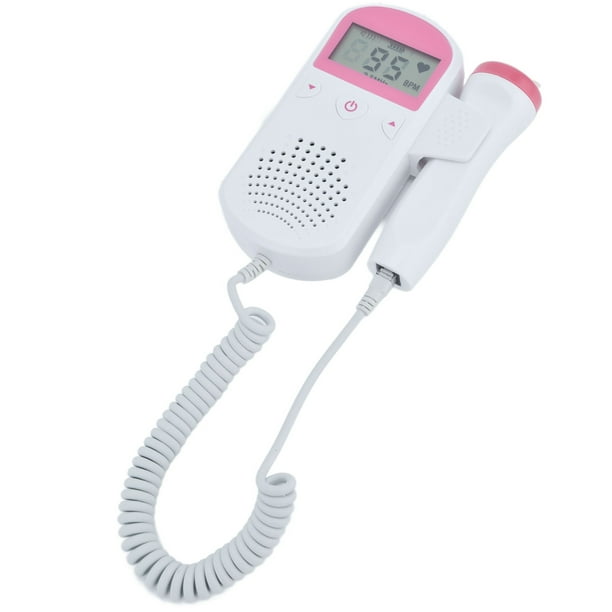 Doppler fetal Monitor de latidos cardíacos Doppler para bebés para embarazo  50-230 BPM Eccomum Monitor de pulso cardiaco