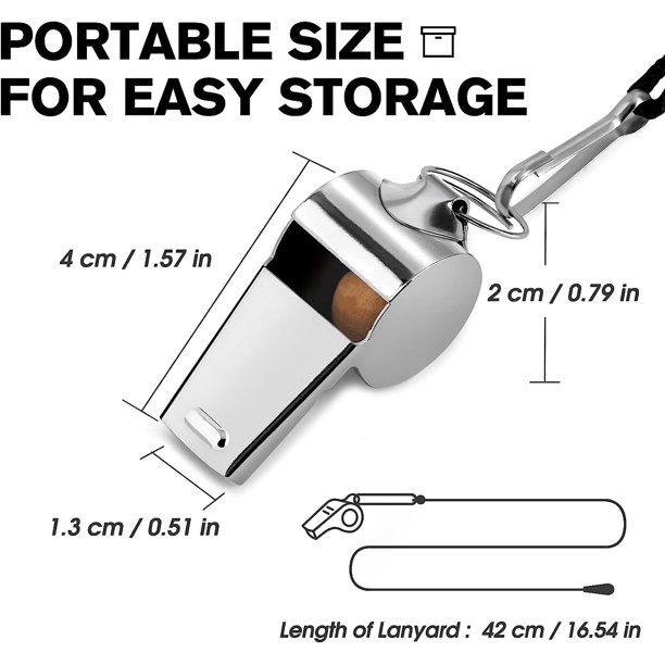 Comprar Silbato de supervivencia al aire libre con sonido fuerte, silbato  de entrenamiento portátil, silbatos de árbitros de alta calidad