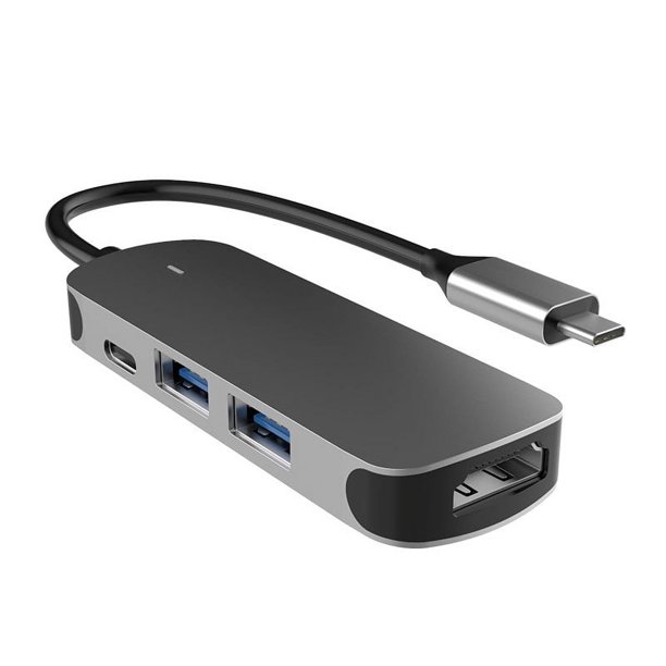 Estación de acoplamiento USB C Adaptador de monitor HDMI dual