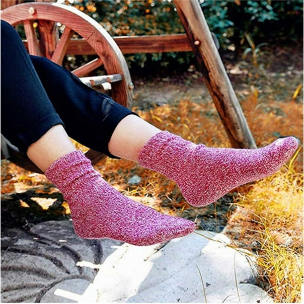 legal Opiáceo prometedor 5 pares de calcetines térmicos de invierno para mujer, calcetines gruesos  de punto cálidos y cómodos Adepaton CJWUS-3536 | Walmart en línea